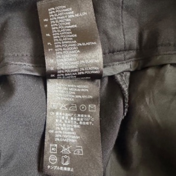 H&M Tulip Mini Skirt With Pockets Sz 6 Black RN# 0101255 - Picture 10 of 14